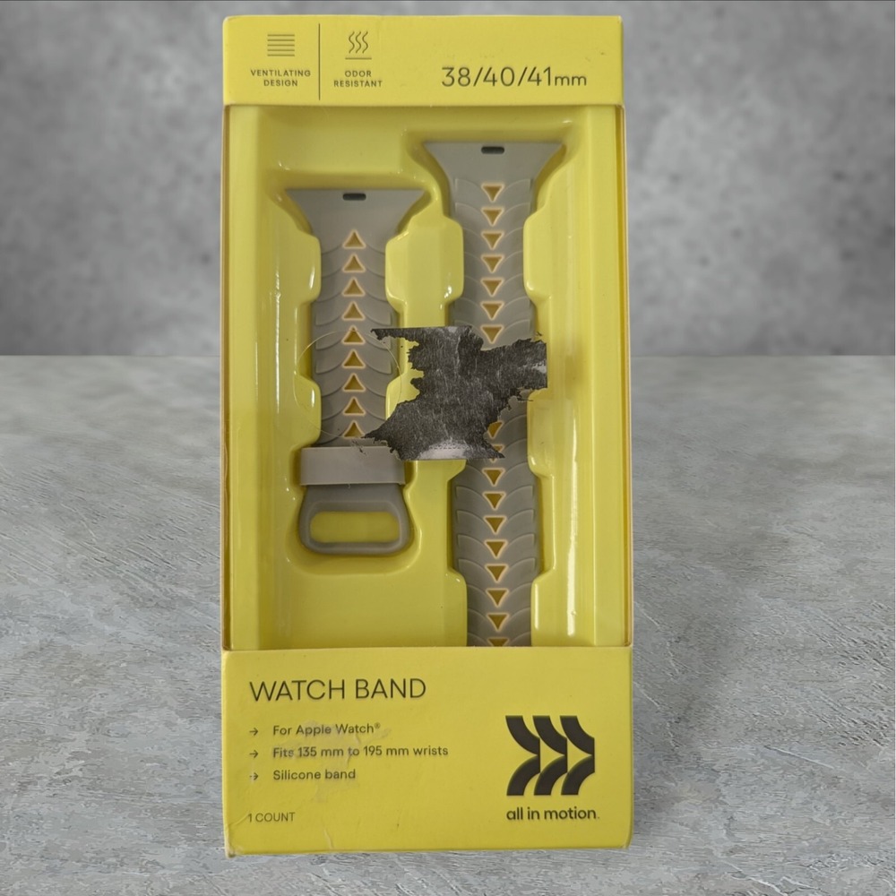 F5. All in Motion Watch Band for Apple Watch 38/40/41mm - Wrists 135-195mm Gray